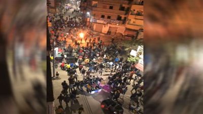 بالصور ..أفراح في البحيرة عقب الفوز على الكاميرون