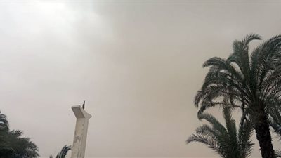 عواصف ترابية تجتاح قرى محافظة المنيا