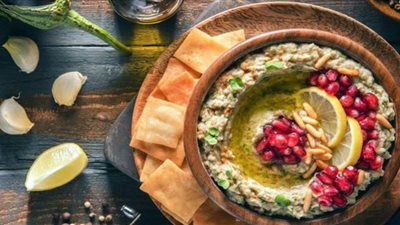 عشاق السلطات.. طريقة عمل بابا غنوج بالخضار المشوي