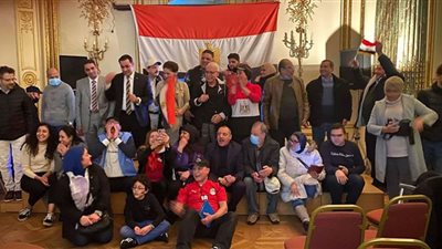 كواليس احتفال كيانات مصر بأوروبا بوصول المنتخب الوطنى لنهائي كأس إفريقيا.. فيديو