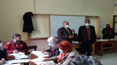 وكيل تعليم دمياط يؤكد مراعاة الدقة أثناء تقدير درجات الشهاده الإعدادية