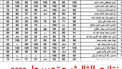 نتائج الثالث المتوسط العراق 2022 بالرقم الامتحاني الدور الأول عبر وزارة التربية العراقية epedu