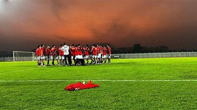 منتخب مصر يخوض مرانًا تنشيطيًا قبل مواجهة السنغال فى نهائي أفريقيا