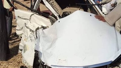 إصابة 11 مواطنًا في حادث تصادم سيارتين بأرمنت جنوب الأقصر