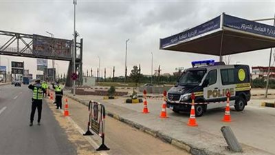 خدمات مرورية مكثفة لماتش مصر والسنغال