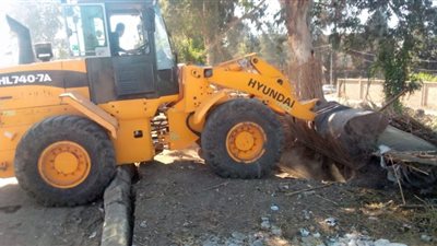 بدء تنفيذ المرحلة الثانية من الموجة 19 لإزالة التعديات على أملاك الدولة بالدقهلية