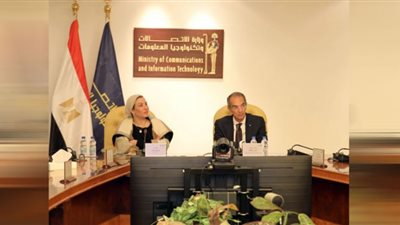 البيئة والاتصالات تناقشان الاستعدادات التكنولوجية لاستضافة مصر لقمة التغير المناخى القادم cop27