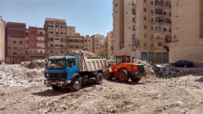 استكمال أعمال النظافة بحيِّ أول الإسماعيلية