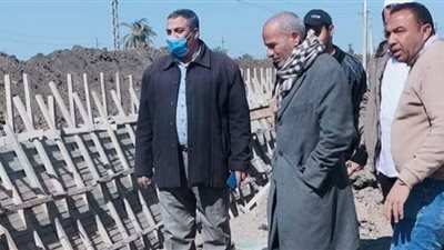 رئيس مدينة اطسا بالفيوم يتفقد مشروعات الخطة الاستثمارية