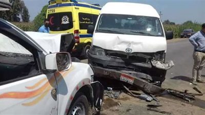مصرع فني صيانة في حادث تصادم بالعياط