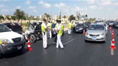 تحرير 1626 مخالفة لقائدي الدراجات النارية لعدم ارتداء الخوذة