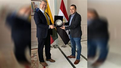 توقيع بروتوكول تعاون بين الغرفة التجارية بالإسماعيلية و سفير ليتوانيا