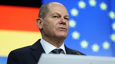 المستشار الألمانى: لن نترك حلفاءنا فى الشرق