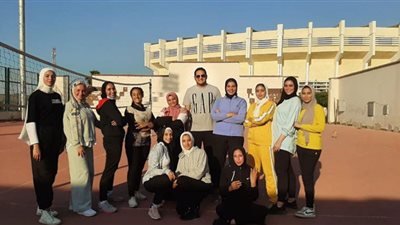 بدء فعاليات أكاديمة الكرة الطائرة بتربية رياضية طنطا.. صور