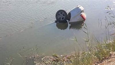 إنقاذ شخصين إثر سقوط سيارتهم بإحدى الترع في العياط