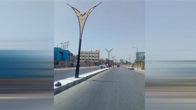 رئيس مركز المنصورة تتابع أعمال تطوير وتجميل مداخل المدينة