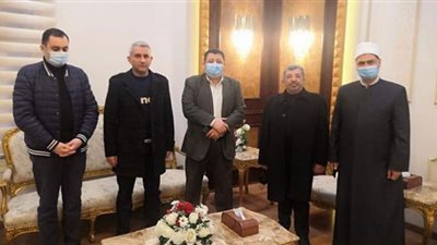 وزير الشئون الإسلامية بجيبوتي ومفتي أذربيجان يصلان إلى مصر للمشاركة في مؤتمر الأوقاف