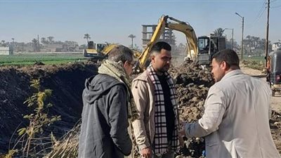 تسليم موقع وحدة الشئون الإجتماعية ومتابعة مشروعات حياة كريمة بطما