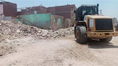 المنطقة الجنوبية للقاهرة تواصل أعمال إخلاء وإزالة عقارات بالجبخانة