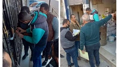 تحرير 16 محضر وإغلاق 3محلات خلال حملة بحى ثالث في الإسماعيلية