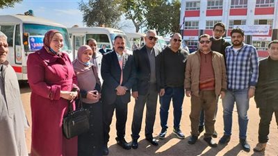 صحة الغربية تنظم قافلة طبية بقري مركز سمنود ضمن مبادرة 