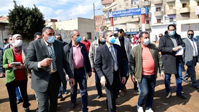 محافظ الغربية يبدأ أولى جولاته الميدانية في حياة كريمة بالمحلة