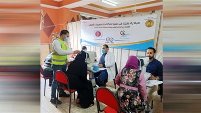 الكشف على ٧١٢ مواطن في أول قوافل 