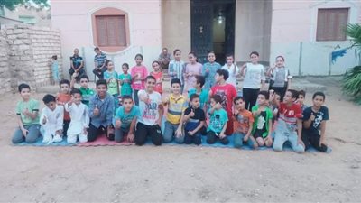 يوم رياضي بنادي شبان المراغة إحتفالاً بثورة 30 يونيو