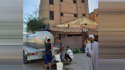 انقطاع مياه الشرب عن 7 مناطق بمدينة قنا