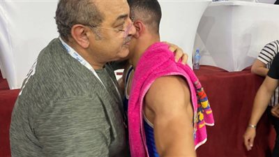 عبدالرحمن عمر يحرز برونزية المصارعه الرومانيه وزن 67كجم