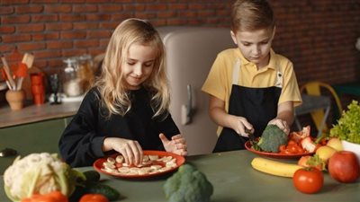 طريقة سهلة لجعل الأطفال يأكلون الخضار