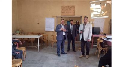 صور.. وكيل تعليم المنشاه يتفقد فعاليات تدريب برنامج القيم واحترام الآخر