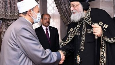 تفاصيل زيارة البابا تواضروس لشيخ الأزهر الشريف بمناسبة عيد الأضحى (صور)