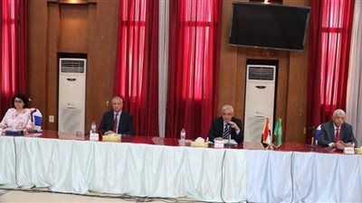مجلس جامعة المنوفية يقدم التهنئة للرئيس السيسي بذكرى ثورة 30 يونيو