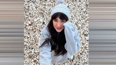 هكذا احتفلت أسما شريف منير بعيد الحب (صور)