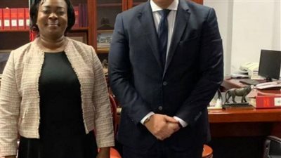 سفير مصر فى ليلونجوى يلتقى رئيسة البرلمان ووزيرة الخارجية المالا