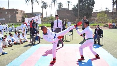 مركز شباب الزهور بسوهاج ينظم البطولة الأولى للكاراتية بنين وبنات