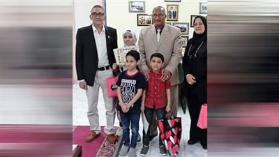 فوز محمد فكري الطالب بالصف الرابع الابتدائي في مسابقة المبدع الصغير 2022