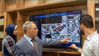 رئيس جامعة طنطا طفرة هائلة فى تطوير المنظومة الالكترونية بالجامعة