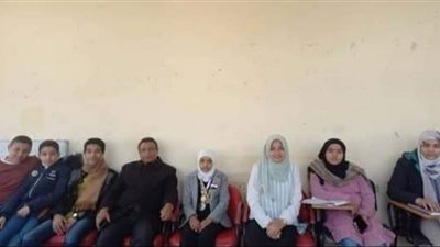 تعليم المنشاه يهنئ توجيه المكتبات والطلاب الفائزين بمسابقة فرسان القراءة