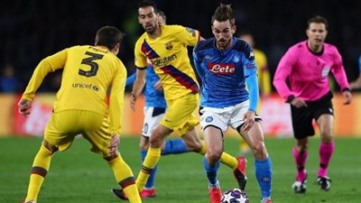 مشاهدة مباراة برشلونة ونابولي بث مباشر اليوم 17-2-2022