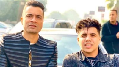 شاهد .. عمر كمال يستقبل حسن شاكوش في أمريكا بالأحضان