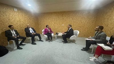 وزيرة البيئة تناقش مع نظيرها البرتغالي التعاون الثنائي