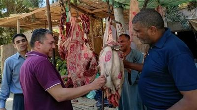 إقبال محدود على شراء اللحوم الحمراء ببني سويف