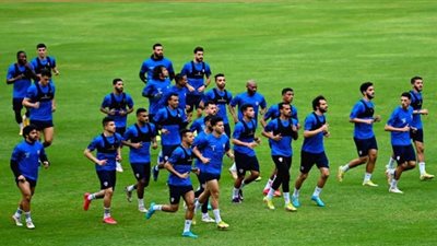 بالصور مران الزمالك الاخير استعدادا لمواجهة ساجراد الانجولي