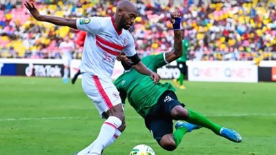 شوط أول سلبي بين الزمالك وساجرادا بدوري أبطال أفريقيا