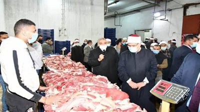 الأوقاف فى رمضان تضاعفه لحوم صكوك الإطعام إلى 200 طن