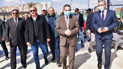 محافظ الغربية يتفقد الإنشاءات الجديدة بسيتي كلوب