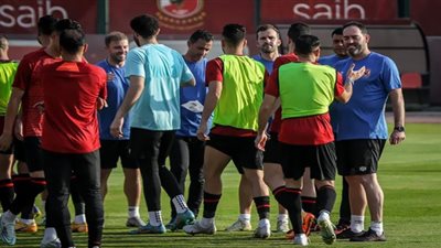 تدريبات استشفائية للسولية والشحات وياسر بمران الأهلي