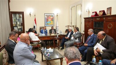 تفاصيل زيارة مجدي سخي لمقر اتحاد المحامين العرب